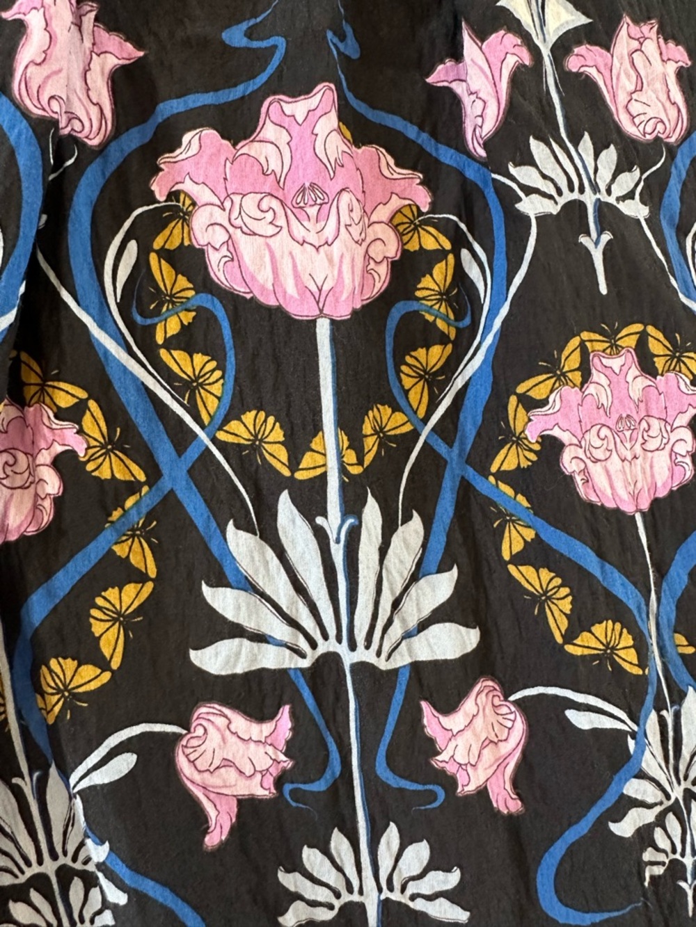Anthropologie Dasha Smocked Floral Midi Dress - Picture 14 of 14